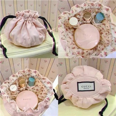 GUCC*I 🛍👛💄 маленькая тканевая косметичка (12*12) оригинал ⏺импорт в Китай из Италии  🇮🇹 ..вариант  🎁