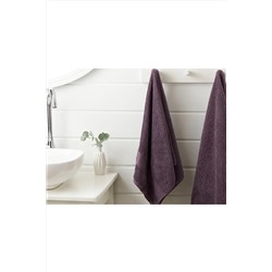 English Home Pure Basic Yüz Havlusu 50X90 Cm Koyu Mor 10010337