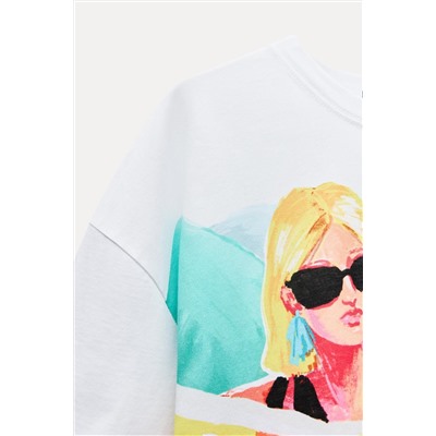 GIRL PRINT T-SHIRT
