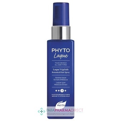 Phyto PhytoLaque - Laque Végétale - Tous Cheveux - Spray 100 ml