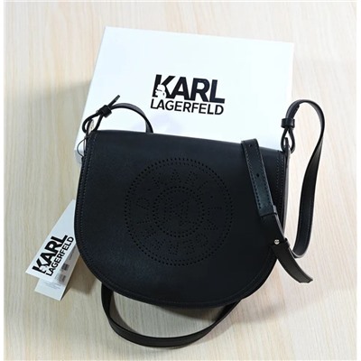Сумка-седло с магнитным клапаном и через плечо KARL LAGERFEL*D ОРИГИНАЛ!