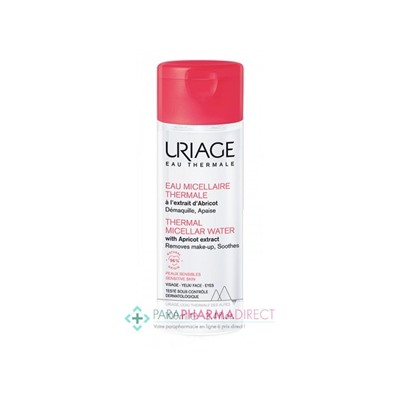 Uriage Eau Micellaire Thermale - Démaquille & Apaise - Peaux Sensibles 100 ml