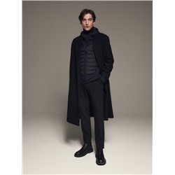 Jacke aus materialmix