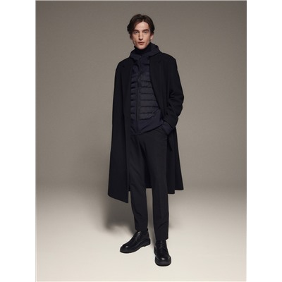 Jacke aus materialmix