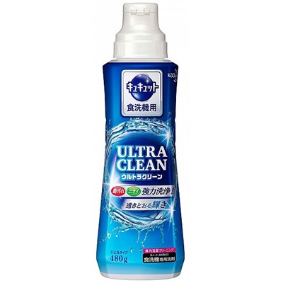 KAO CuCute ULTRA CLEAR  Гель для посудомоечных машинах сильного действия цитрус 480 гр