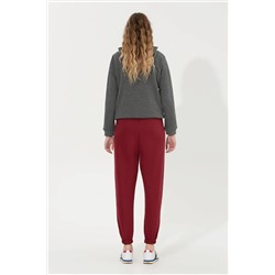 Kadın Vİşne Jogger Eşofman Altı