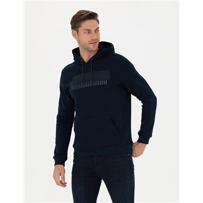 Lacivert Regular Fit Sweatshirt