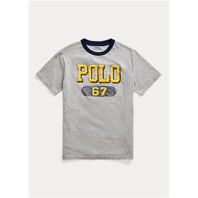 Boys 8-20 Logo Cotton Jersey Tee