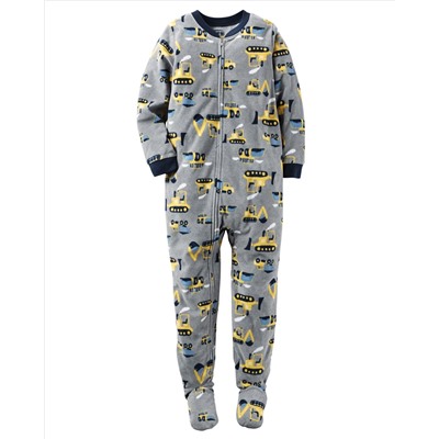 1-Piece Fleece PJs
