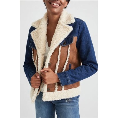 Chaqueta vaquera borreguito