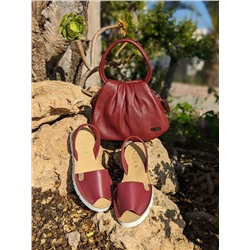 AB.Zapatos · 3202 · Granate+PELLE · LUX Burdeos АКЦИЯ