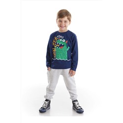 Denokids Canavar Erkek Çocuk Pantolon Takım CFF-21K1-009