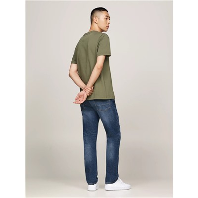 Embroidered Tommy Arch Logo T-Shirt