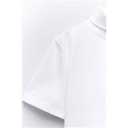 HEAVY COTTON TURTLENECK TOP