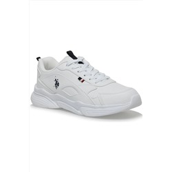 U.S. Polo Assn. U.S.POLO ASSN LEMON 3PR BEYAZ COMFORT CASUAL ANATOMİK SNEAKER POLO23BKLMNB