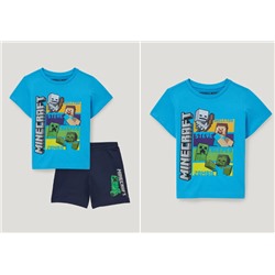 Minecraft - Shorty-Pyjama - 2 teilig
