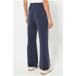 Pantalón flare relaxed fit - Azul marino