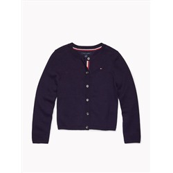 TOMMY HILFIGER TH KIDS SOLID CARDIGAN