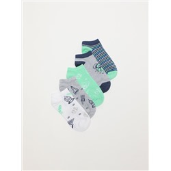 PACK DE 5 PARES DE CALCETINES ESTAMPADOS