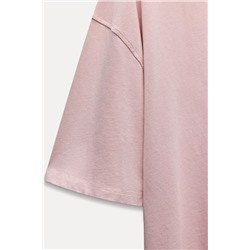FADED COTTON T-SHIRT
