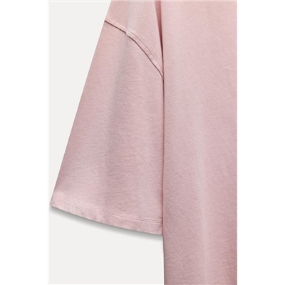 FADED COTTON T-SHIRT