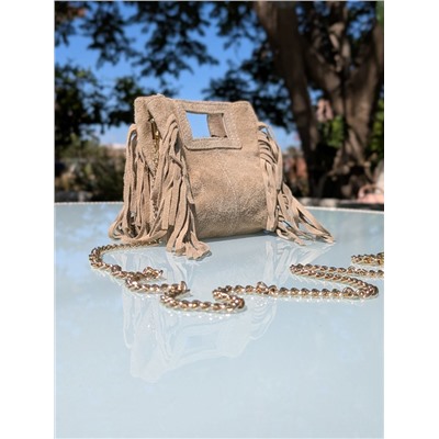 Комбо S25040TAUPE + Итальянская мини сумочка AB.Z · Pelle · Miniflec BEIG АКЦИЯ