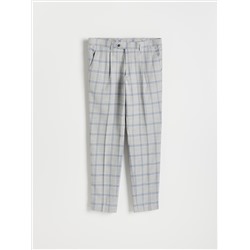 Elegante Karohose im Slim-Fit