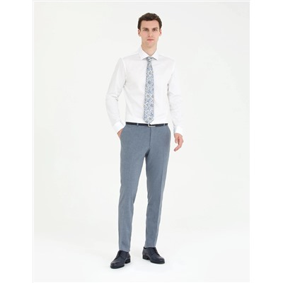 Beyaz Ex. Slim Fit Uzun Kollu Klasik Gömlek