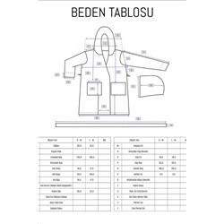 Cherina %100 Pamuk Kadın Müslin Bornoz - Beyaz/Bej