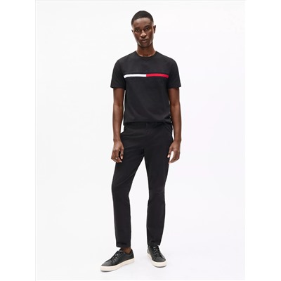 Embroidered Flag Logo T-Shirt