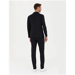 Lacivert Ekstra Slim Fit Kumaş Pantolon