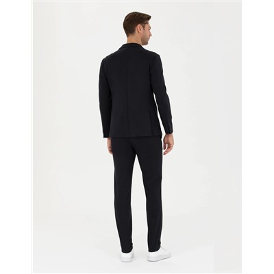 Lacivert Ekstra Slim Fit Kumaş Pantolon