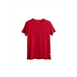 Bad Bear, Major T-shirt Crimson Red Kırmızı Basic Erkek Tişört