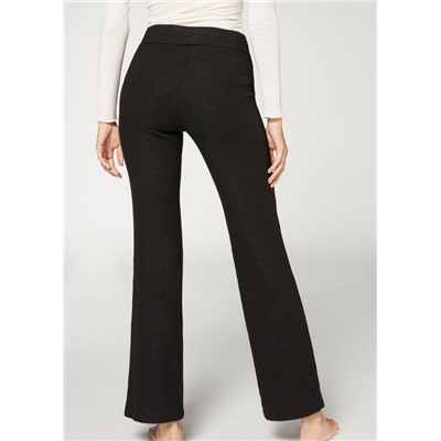 Straight Leggings mit Cashmere