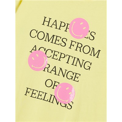 T-Shirt mit Druck Smiley®