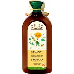 Шампунь Greenpharmacy для нормальных и жирных волос с календулой 350 мл