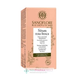 Sanoflore Concentré Rosa Fresca - Soin d'Eveil Réhydratant BIO 30 ml
