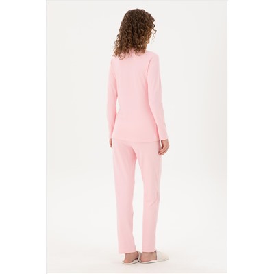 Kadın Pembe Pijama Takımı