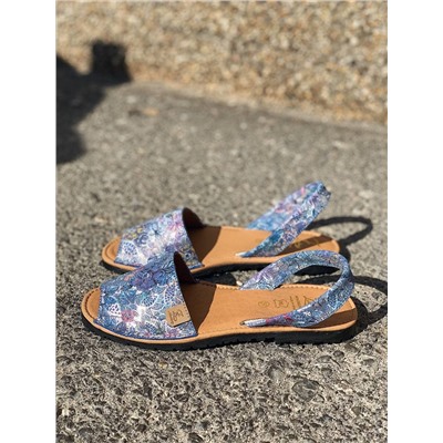 AB.Zapatos · 320-8 · estampado azul+PELLE · LUX