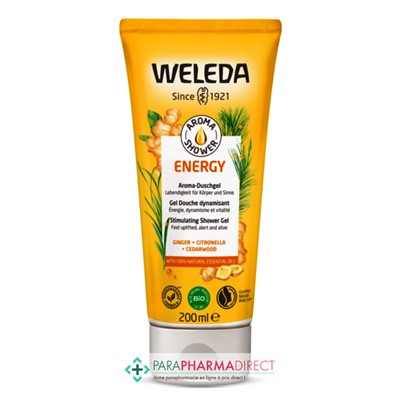 Weleda Energy - Gel Douche Dynamisant - BIO 200 ml