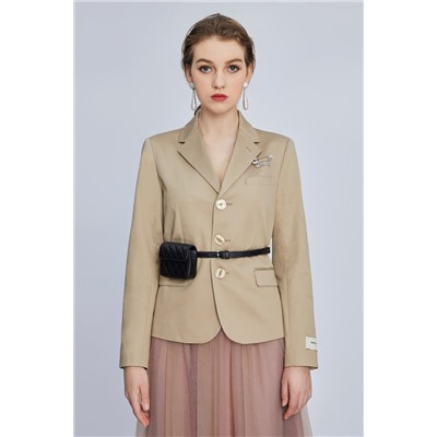 Blazer Beige y negro