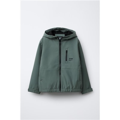 CAZADORA TÉCNICA FORRADA CAPUCHA WATER REPELLENT