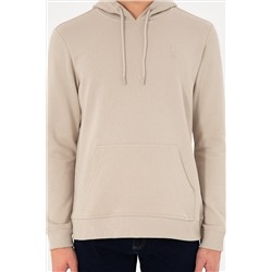 Erkek Taş Basic Sweatshirt