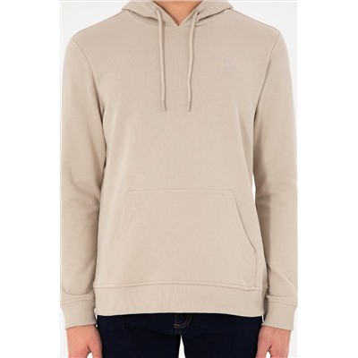 Erkek Taş Basic Sweatshirt