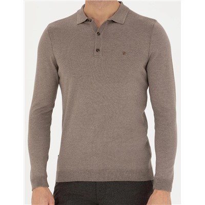 Vizon Melanj Slim Fit Basic Kazak