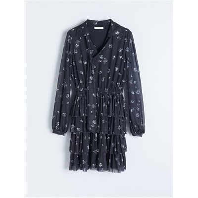 Kleid mit Rüschen