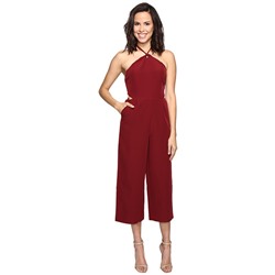 Halter Cross Strap Jumpsuit