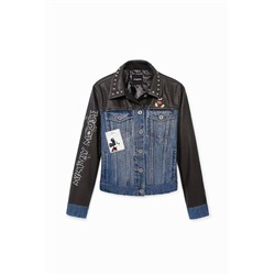 Chaqueta biker híbrida Mickey Mouse