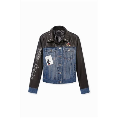 Chaqueta biker híbrida Mickey Mouse