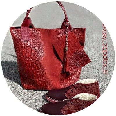 AB.Zapatos 4525 burdeos+Pelle 1607 Coco